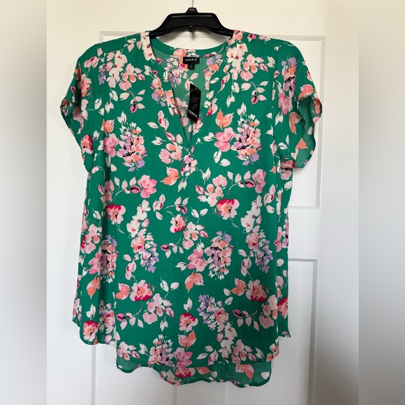 TORRID | Gorgeous Green Blouse - Picture 5 of 8